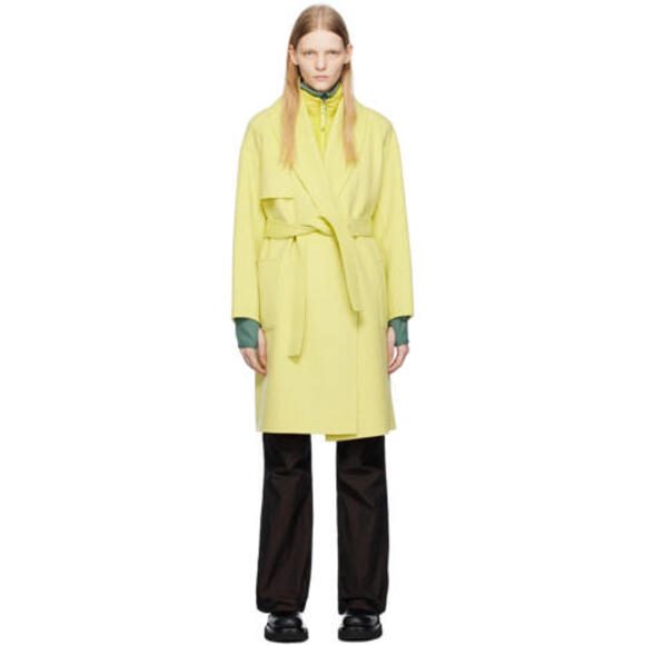NEW, Mackage Yellow Thalia Coat Size M #W74 - Picture 1 of 9